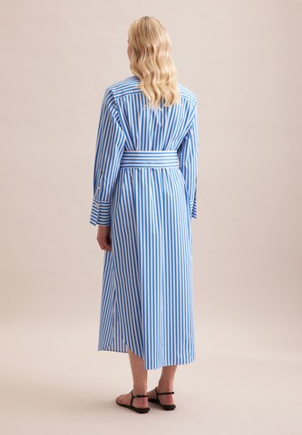 SEIDENSTICKER Blousejurk ' Schwarze Rose ' in Blauw