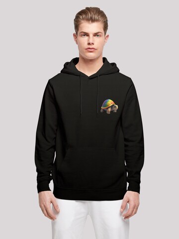 F4NT4STIC Sweatshirt 'Animal Galore' in Black: front