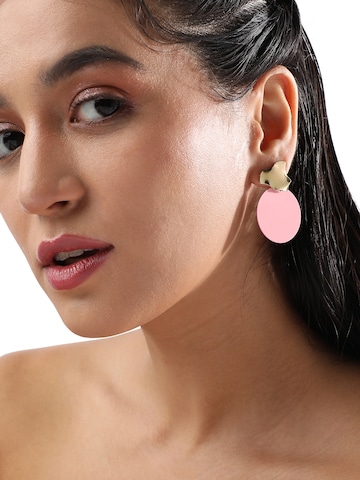Boucles d'oreilles ' Anupama ' SOHI en rose : devant