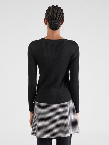 VILA Sweater 'ABELLA' in Black