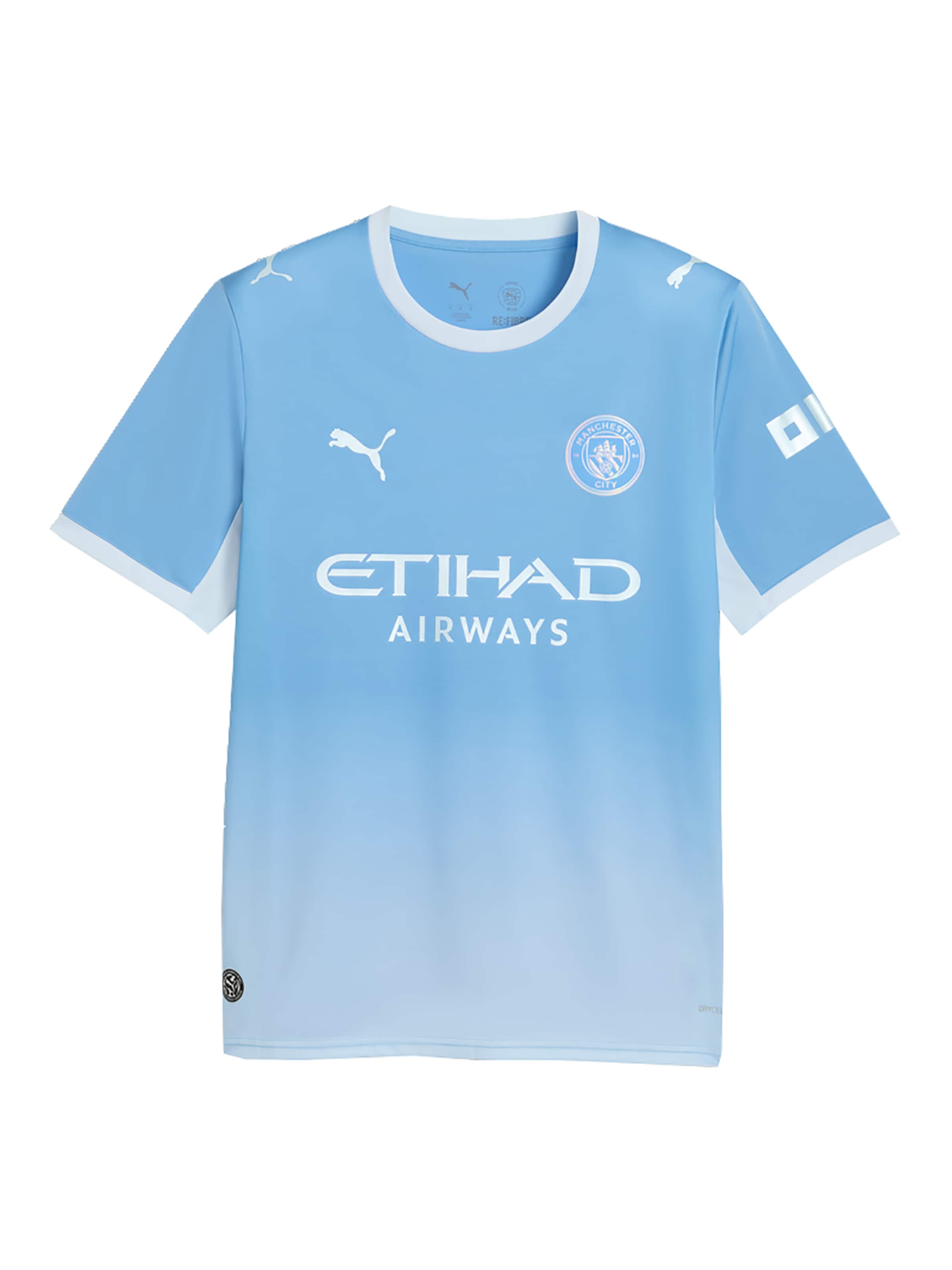 PUMA Trikot 'Manchester City Heimtrikot 2026/27' in XL in cyanblau, Produktansicht