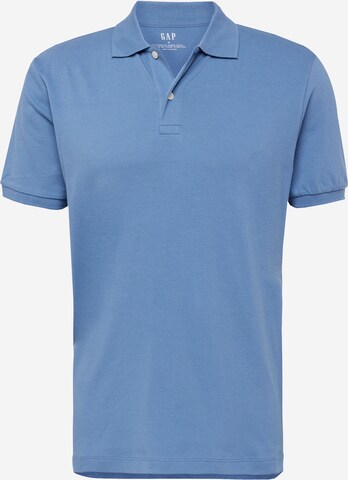 GAP Regular Fit Poloshirt in Blau: predná strana