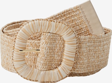 Ceinture 'PCVICKI' PIECES en beige : devant