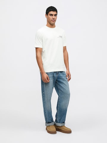 Barbour Koszulka 'Parkend Photographic' w kolorze biały