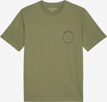 T-Shirt Marc O'Polo en vert : devant