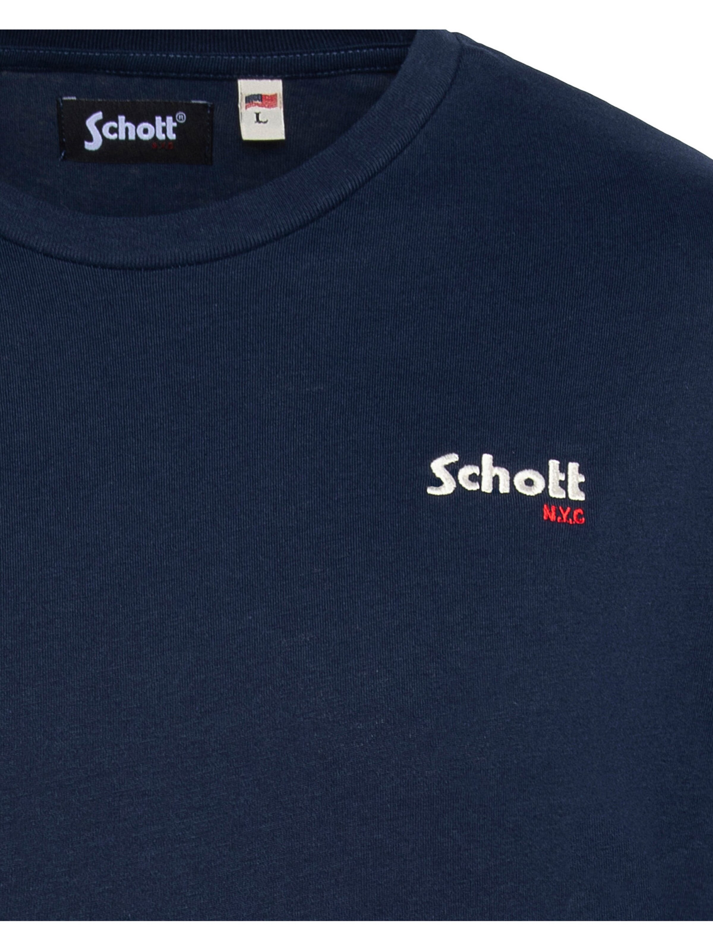Schott NYC Shirt‌‌‌‌‌‌‌ in Blau