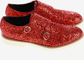 Doucal's Flats & Loafers in 38 in Red