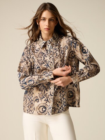 oltre - Blusa en beige: frente