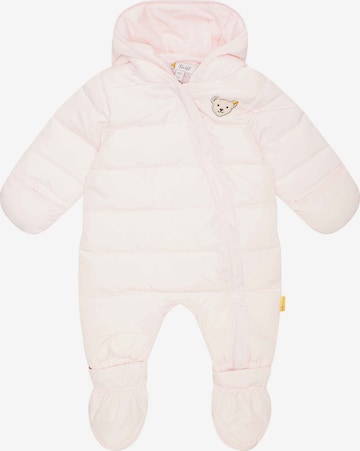 STEIFF Dungarees in Pink: front