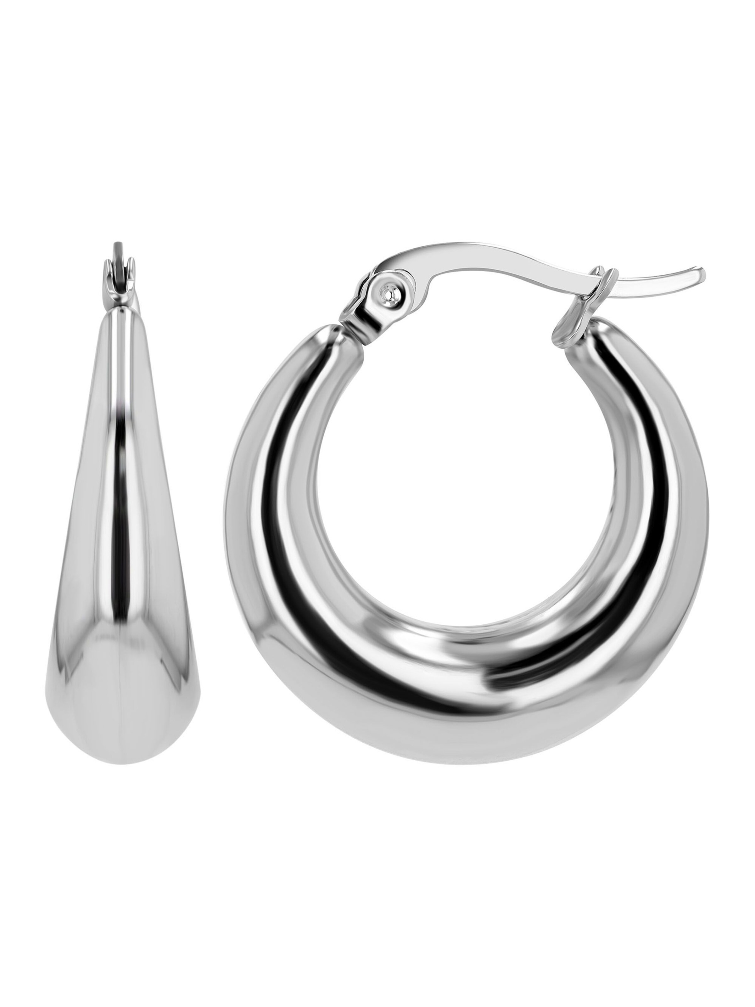 Akzent Earrings 'Freesia, silberfarbig, langlebig' in Silver