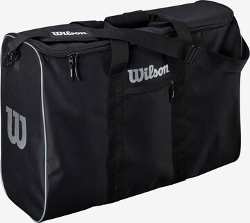 WILSON Sports Bag in Black: front