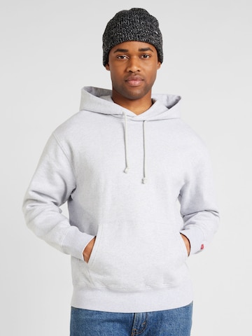 LEVI'S ® Sweatshirt 'The Authentic Hoodie' in Grijs: voorkant