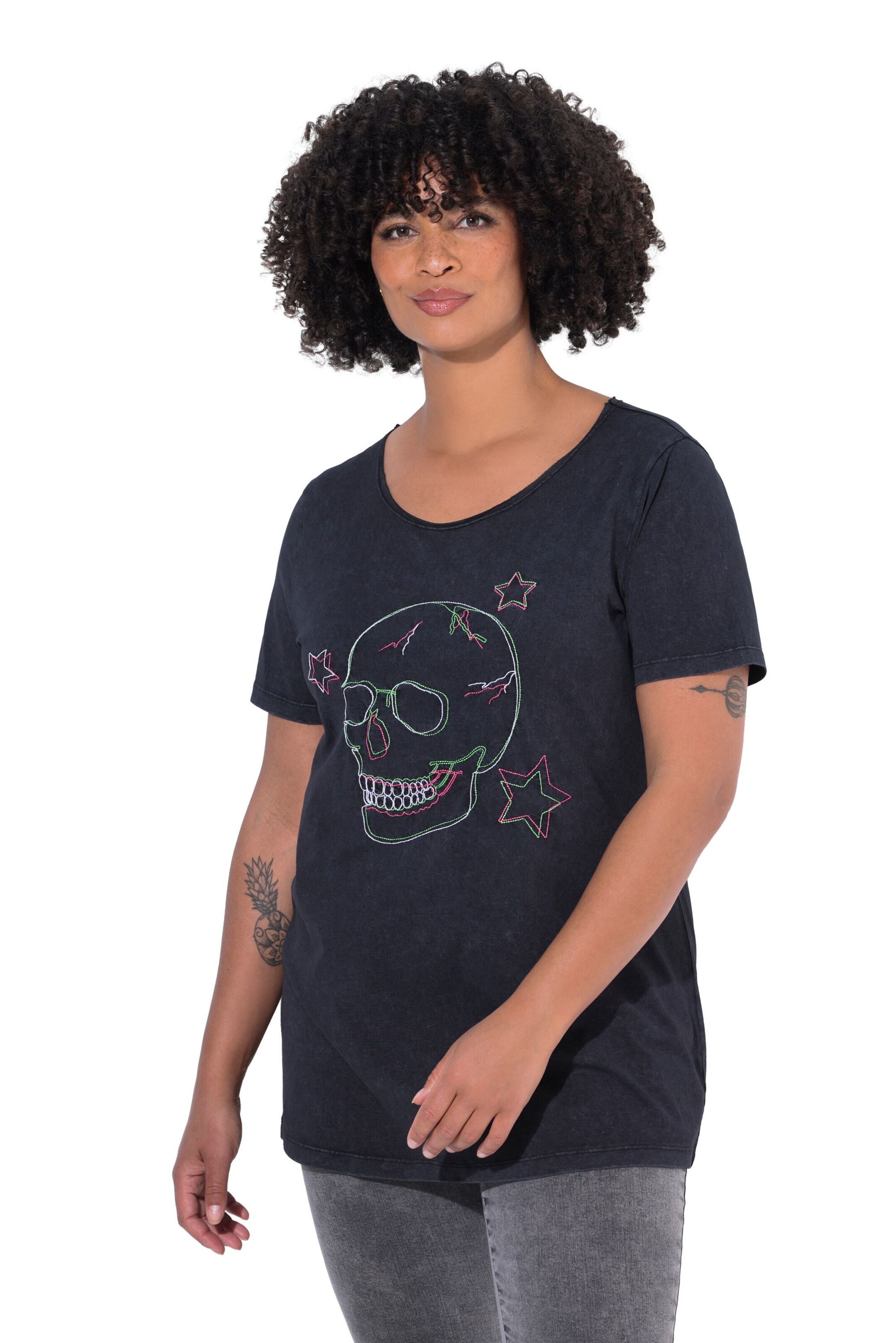 Angel of Style Shirt in Schwarz: Vorderseite