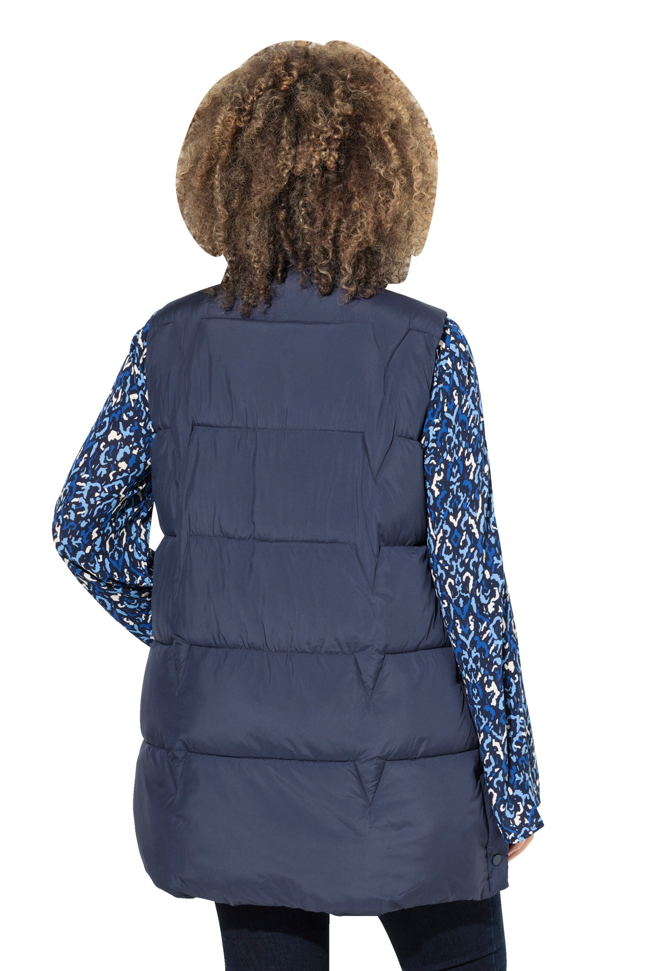 Ulla Popken Bodywarmer in Blauw