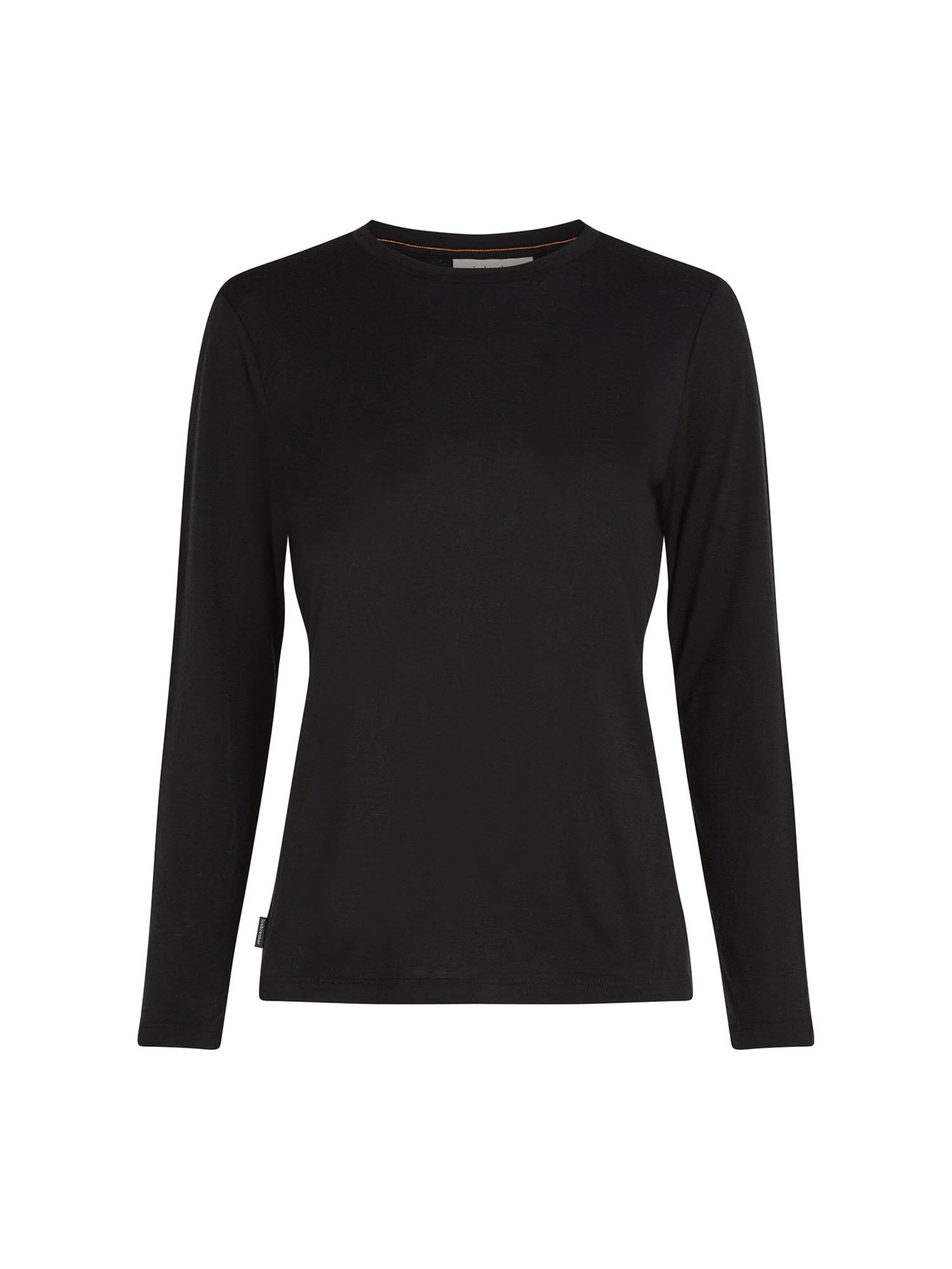 ICEBREAKER Koszulka funkcyjna 'W Mer 150 Tech Lite LS' w kolorze czarny: przód