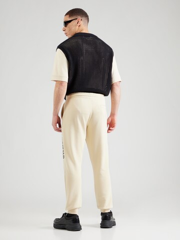 KARL LAGERFELD JEANS Tapered Hose in Beige: Rückseite