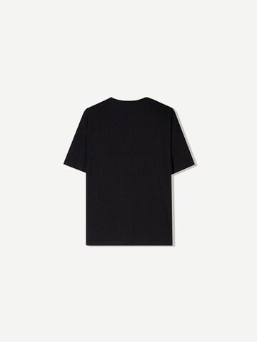 T-Shirt 'DRAMA' Bershka en noir