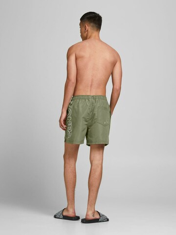 JACK & JONES Zwemshorts 'Bali' in Groen