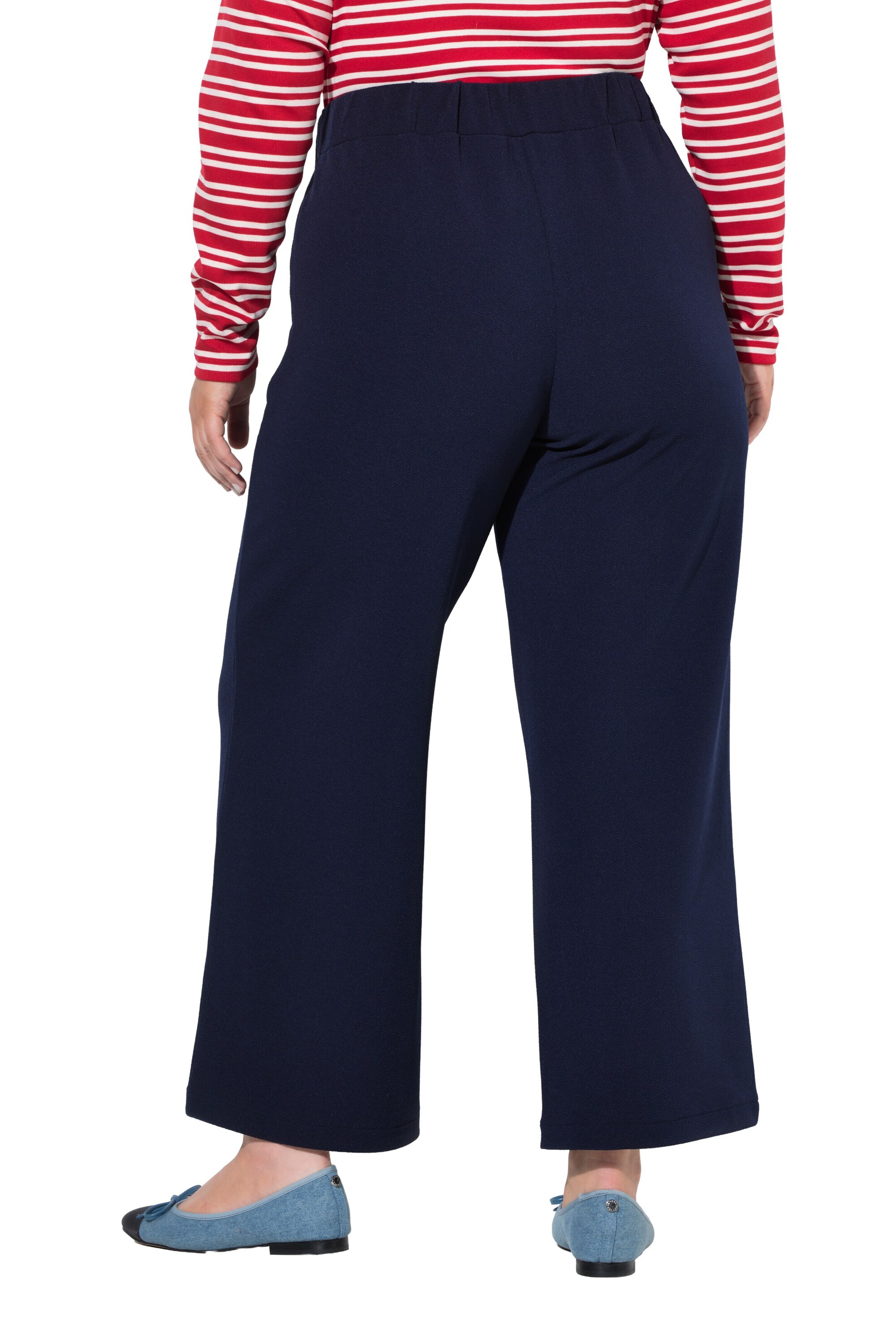 MIAMODA Loose fit Trousers in Blue