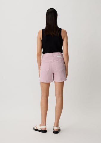 comma casual identity Regular Jeans in Pink: back
