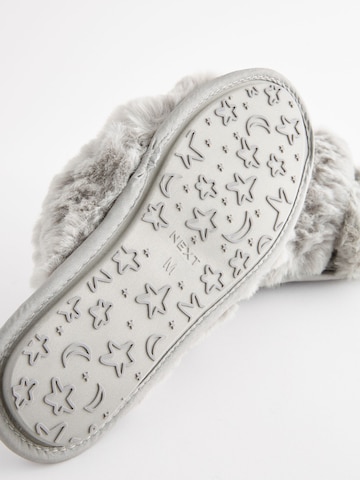 Pantoufle Next en gris