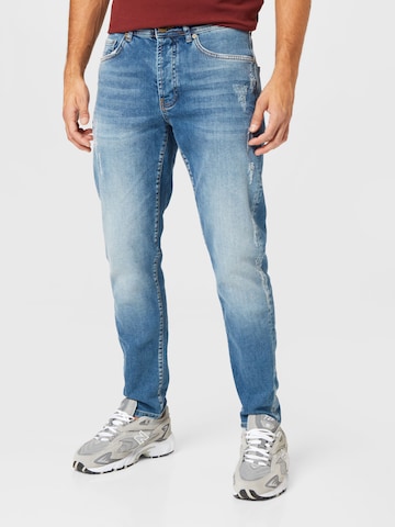 Goldgarn Regular Jeans in Blauw: voorkant