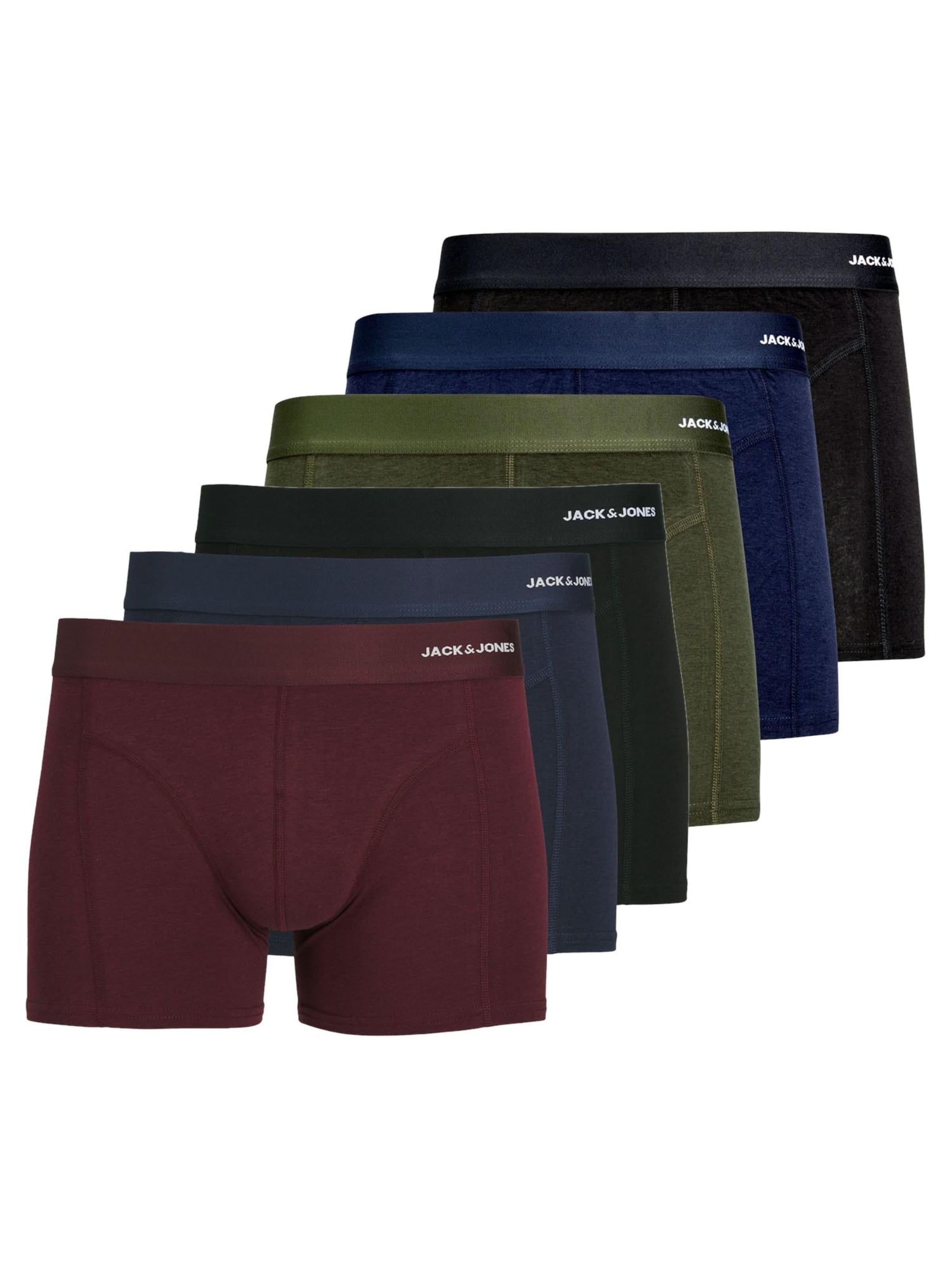 JACK & JONES Boxershorts 'Jacbasic' in Blauw: voorkant