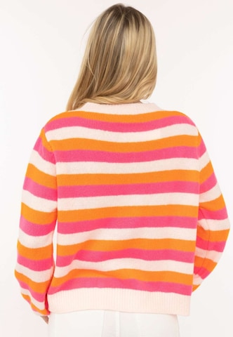 Cardigan Zwillingsherz en rose