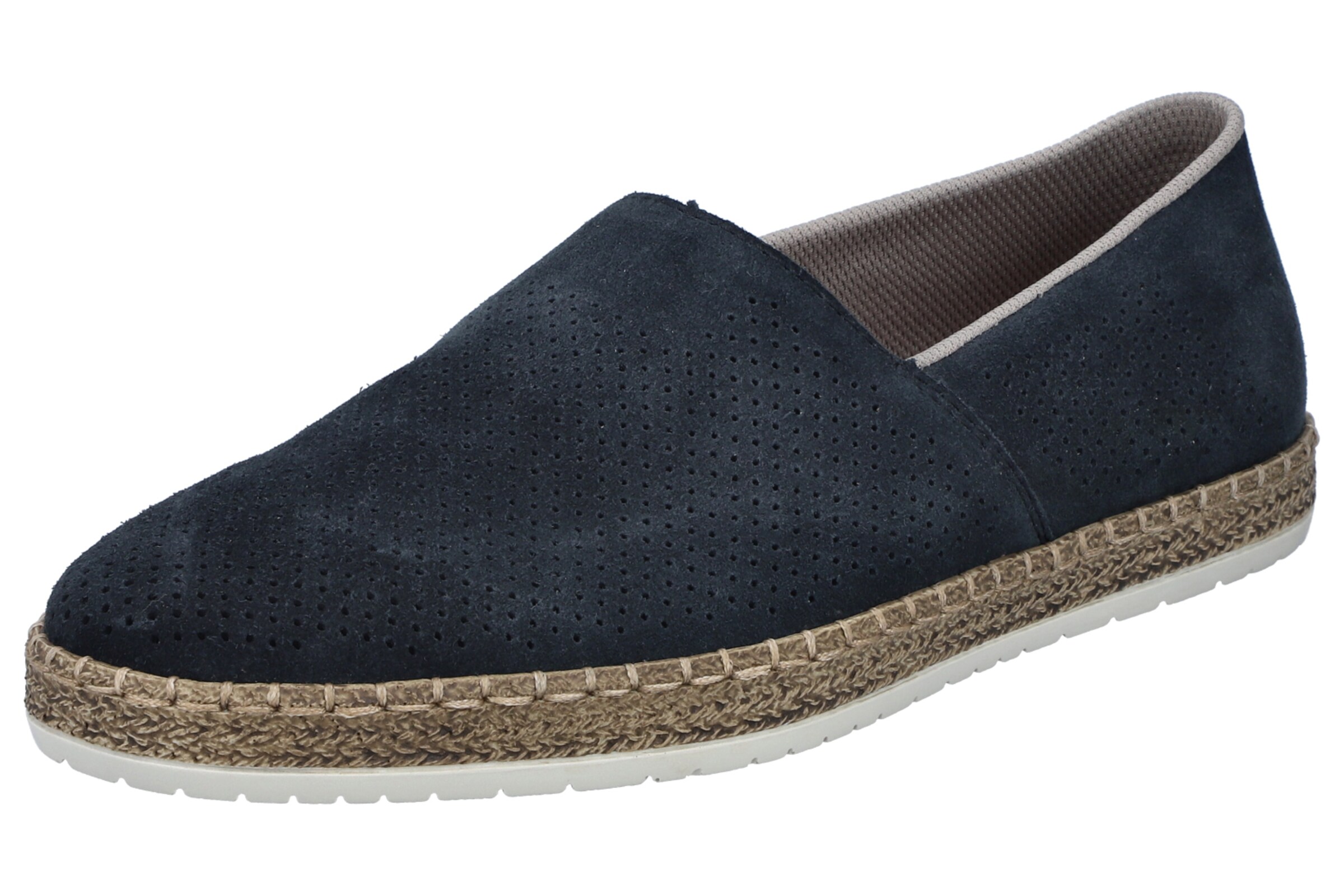 Rieker Slipper in Blau: Vorderseite