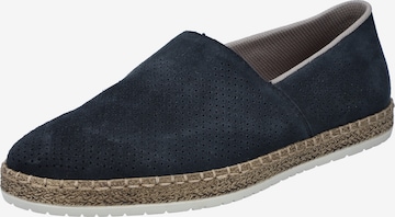 Rieker Slipper in Blau: Vorderseite