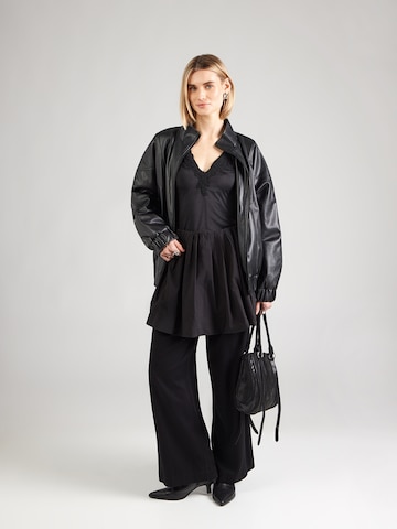 ABOUT YOU Боди-футболка 'Maithe' в Черный