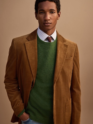 Next Regular Fit Sakko in Braun