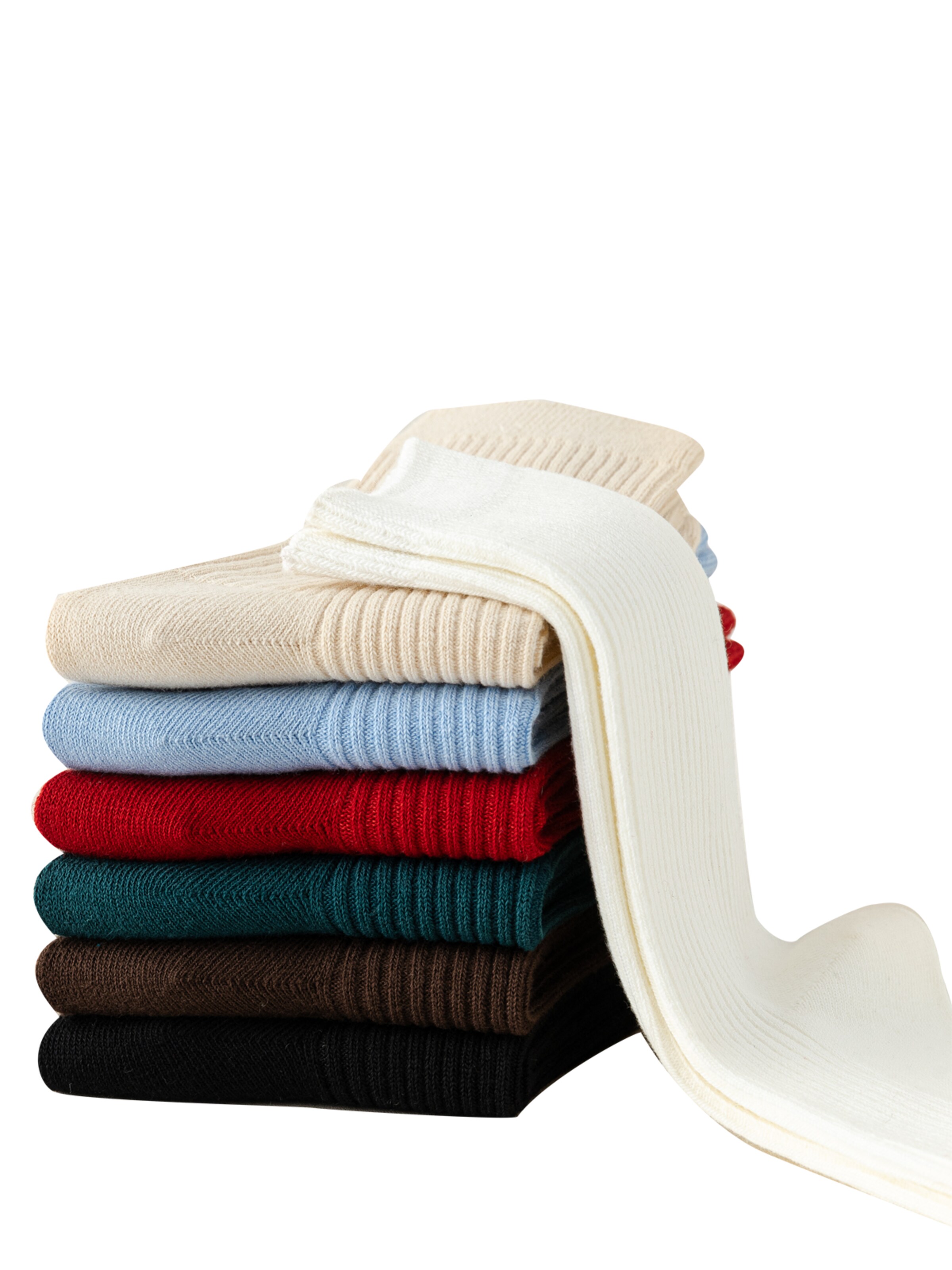 Millo Socks 'Cosy Steps' in White