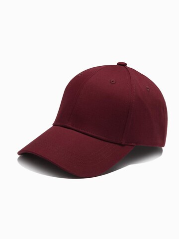 Ombre Cap in Red: front