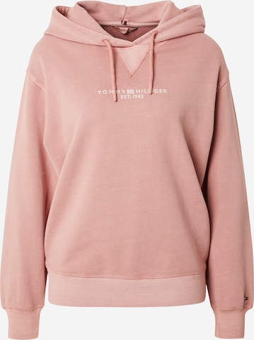 TOMMY HILFIGER Mikina – pink: přední strana