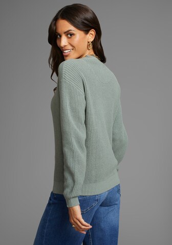 LAURA SCOTT Pullover in Grün