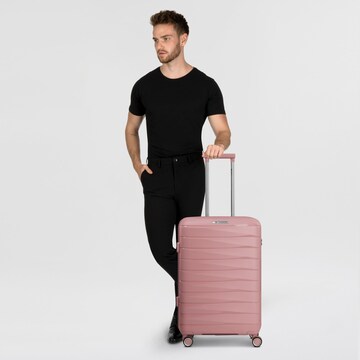 Trolley 'London' di Franky in rosa