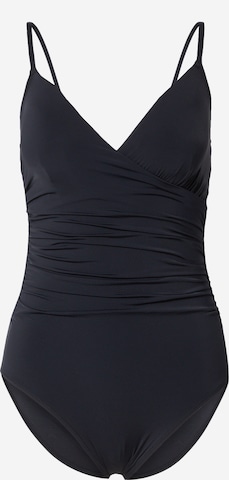 Lindex حمالة صدر مثلثة ثوب السباحة 'Jess' بلون أسود: الأمام