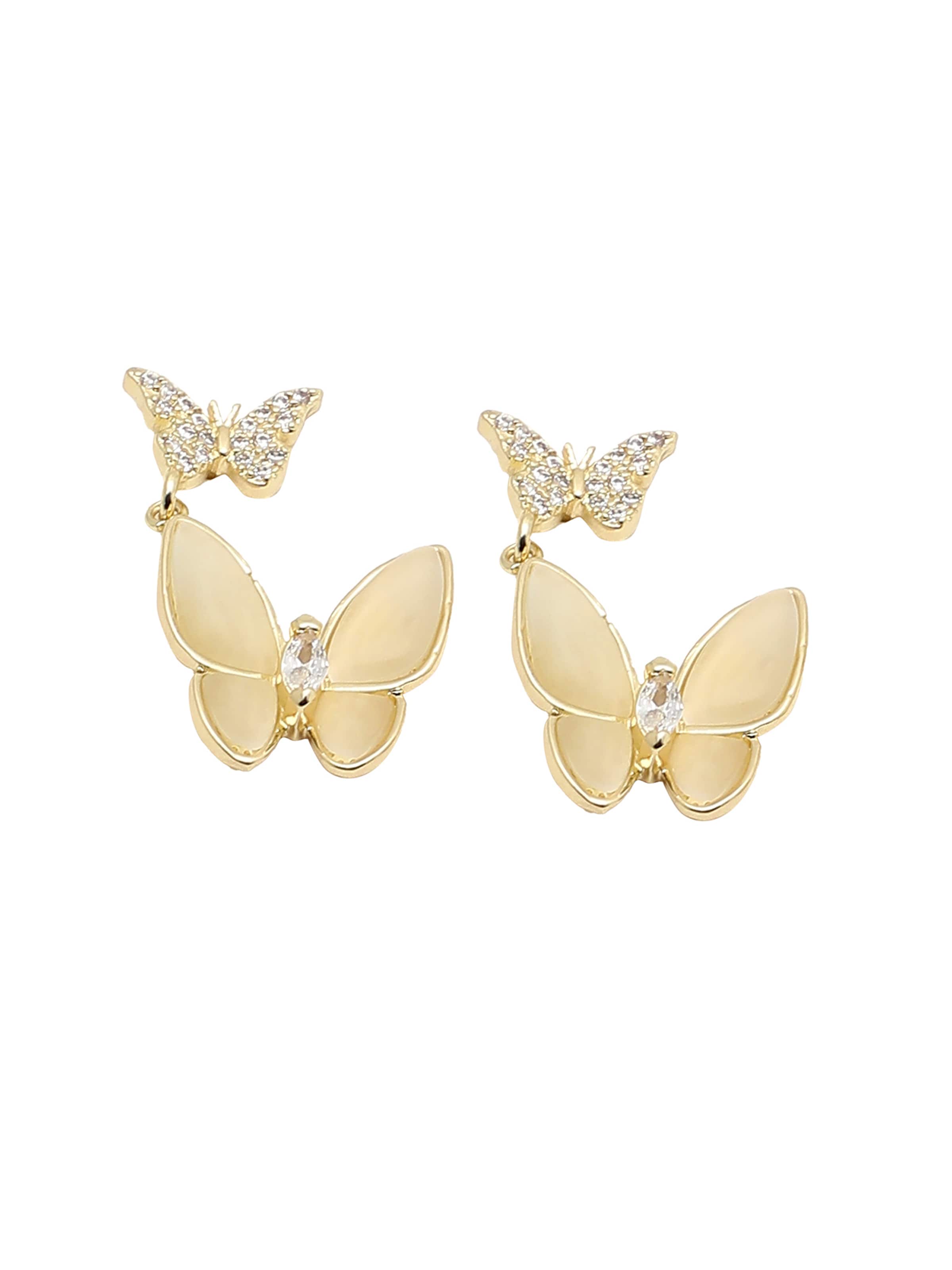 SOHI - Brincos ' Gungun ' em ouro: frente