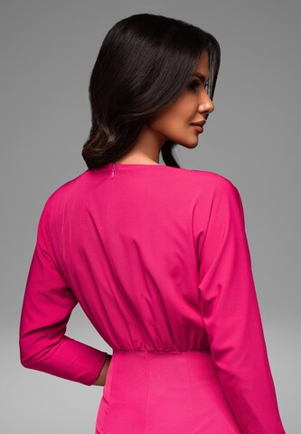 Ombre Evening dress in Pink