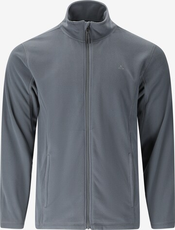 Whistler Athletic Fleece Jacket 'Romark' in Grey: front
