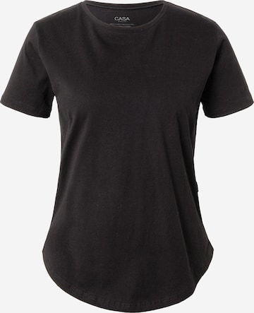 CASA AMUK Shirt 'Saddle' in Black: front