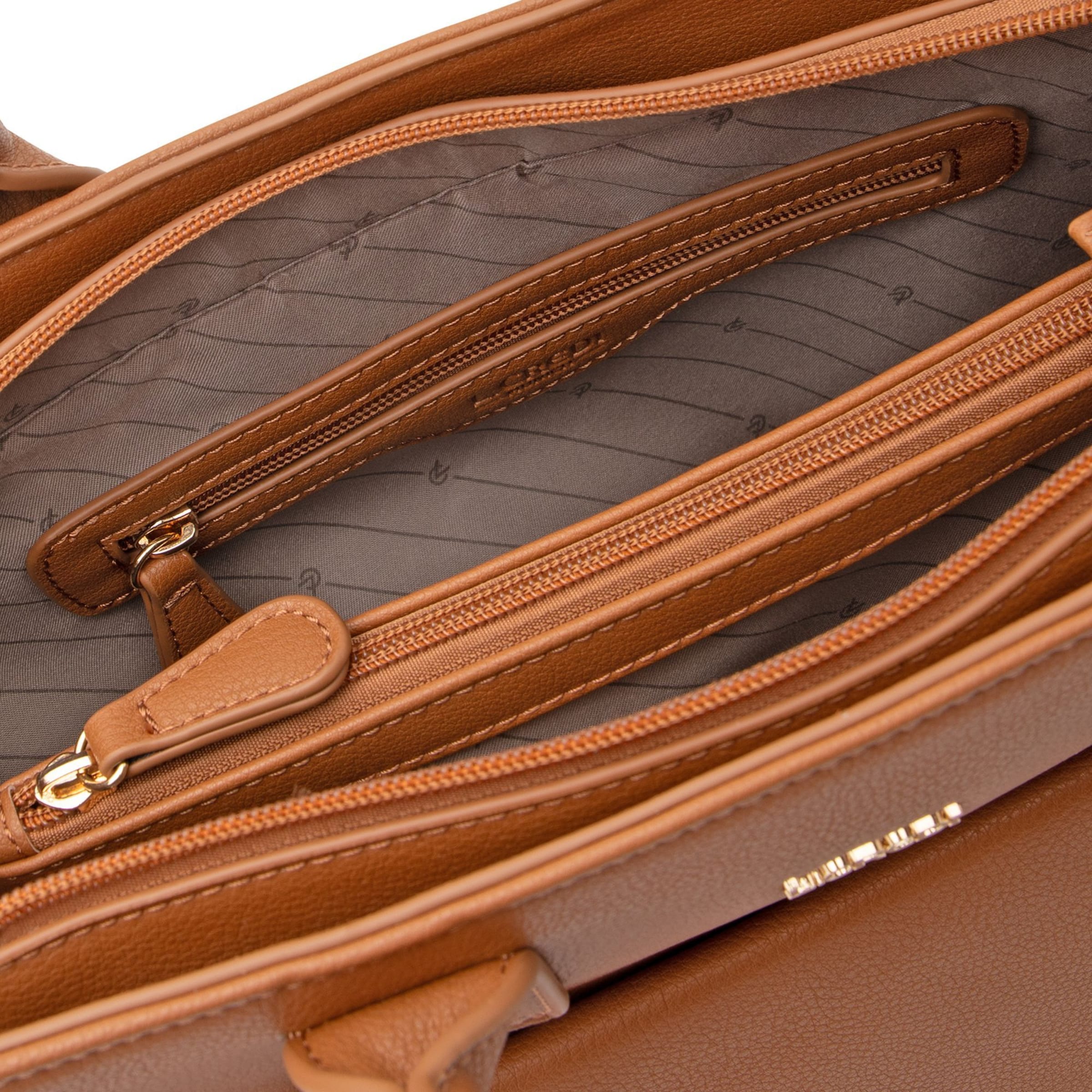 L.CREDI Handbag 'Ruby' in Brown