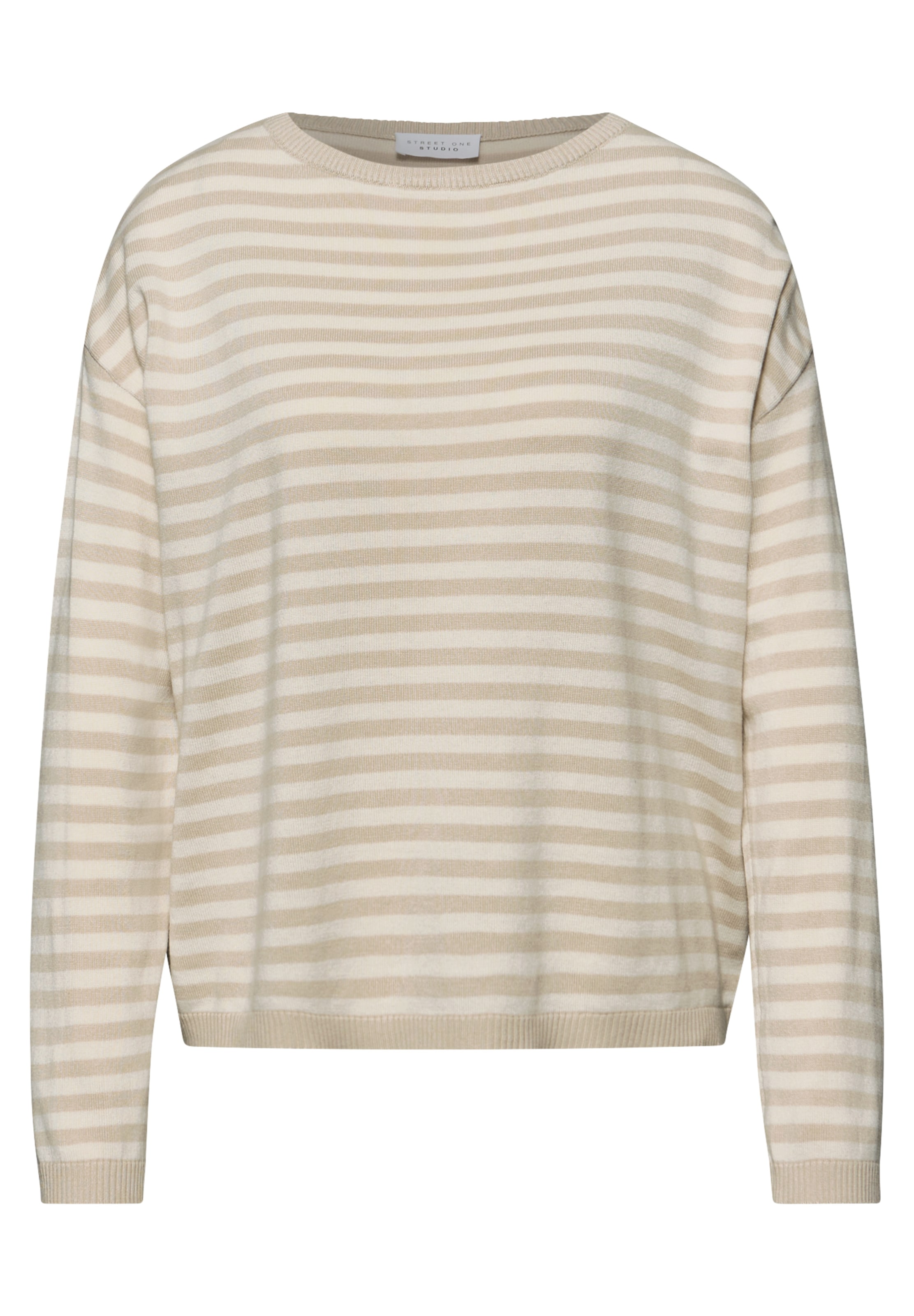 Street One Studio Pullover in Beige: Vorderseite