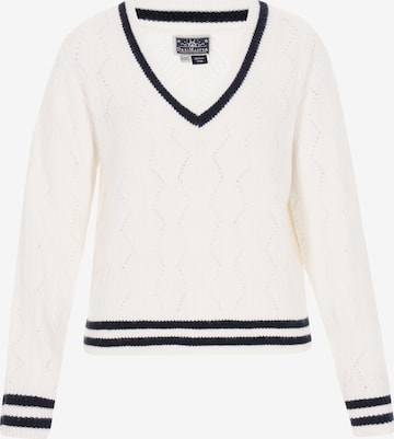 DreiMaster Maritim Pulóver - kék: elől