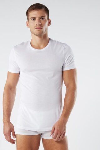 IUMAN Intimissimi Uomo Shirt in Weiß: Vorderseite