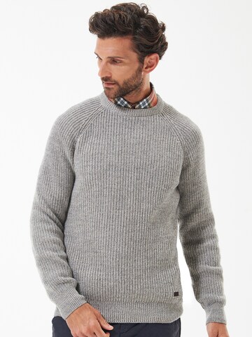 Barbour Pullover 'Horseford' in Grau: Vorderseite