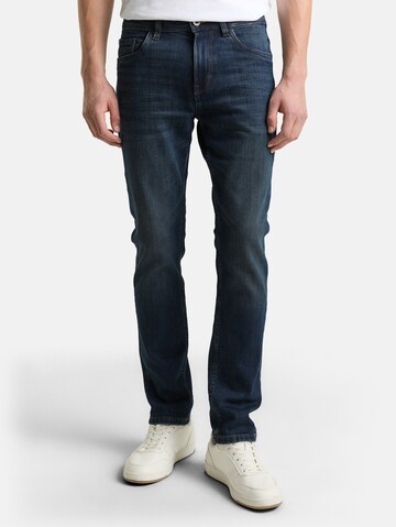 TOM TAILORregular Traperice 'Josh' - plava boja: prednji dio