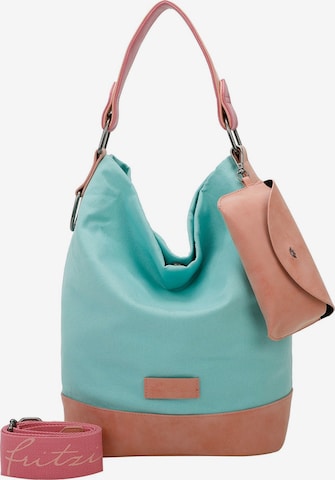 Sac bandoulière 'Izzy' Fritzi aus Preußen en bleu : devant