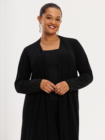 Cardigan YOEK en noir : devant